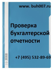 Проверка и анализ бухгалтерской отчетности